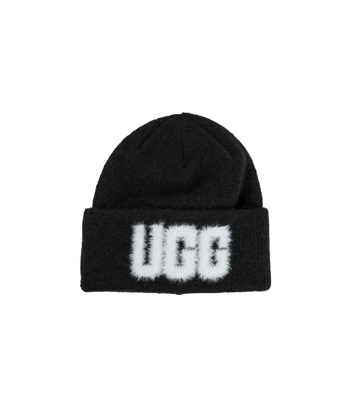 U FUZZY UGG LOGO BEANIE | UGG(アグ) / 帽子 ニットキャップ (メンズ