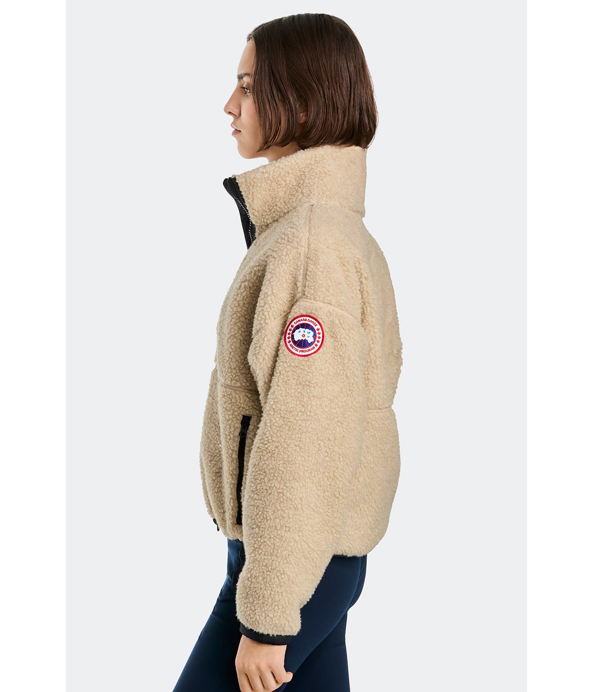 レディース】Simcoe Zip Up Sweater Kind High Pile Fleece | CANADA