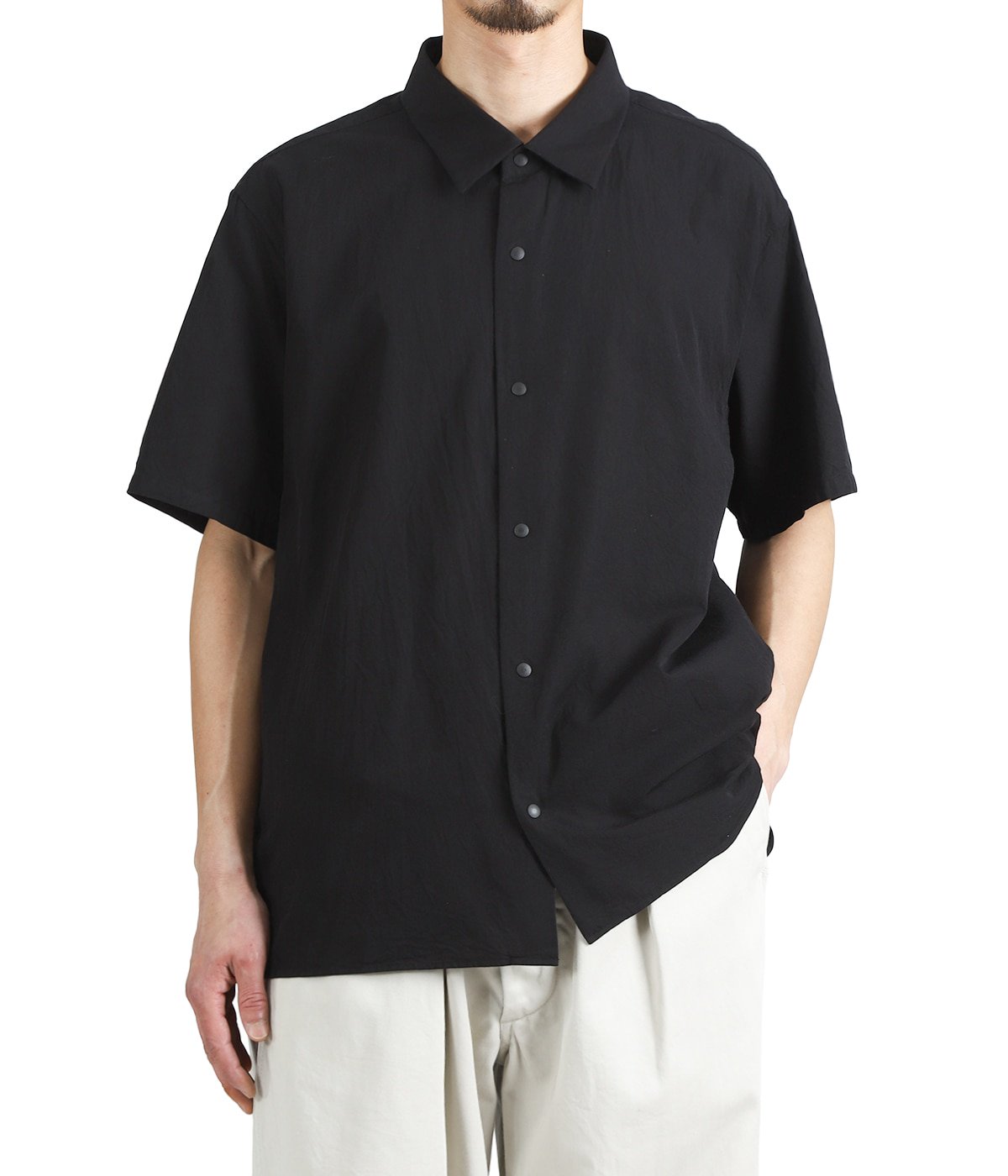 コンフォートシャツ リラックススクエア S/S -11061112- | YAECA