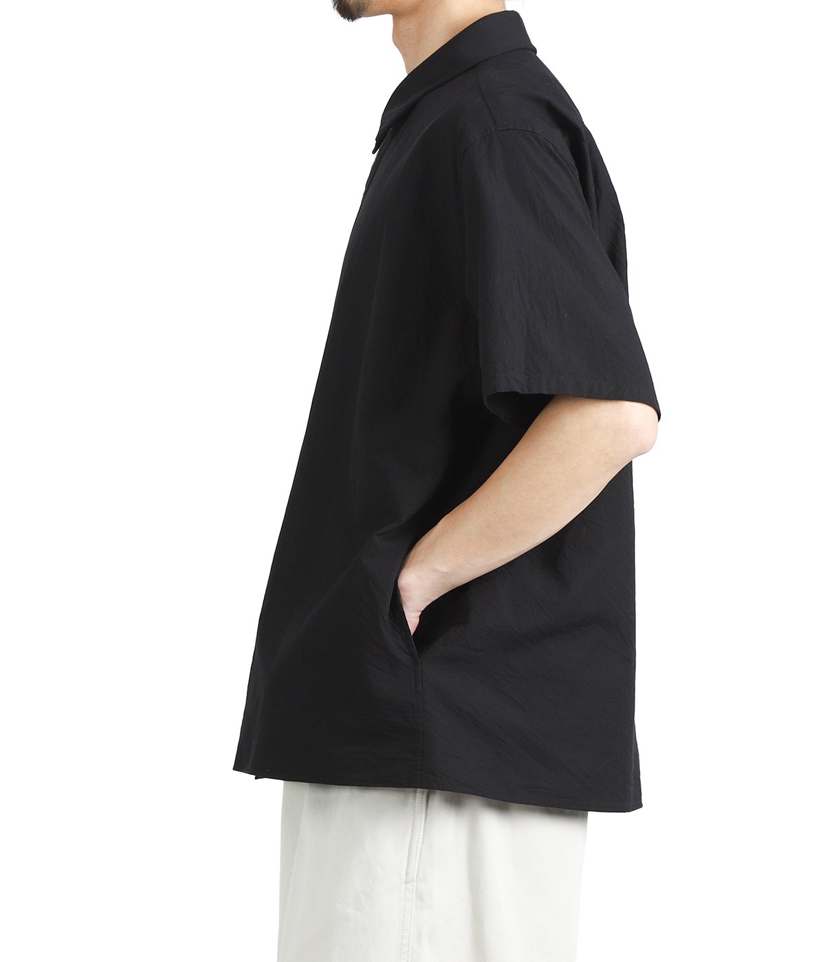 コンフォートシャツ リラックススクエア S/S -11061112- | YAECA
