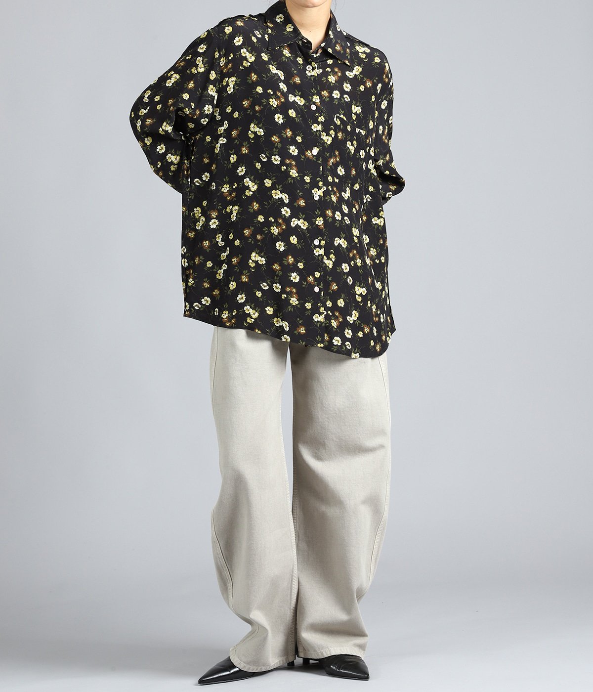 model（162cm） 着用サイズ：1
