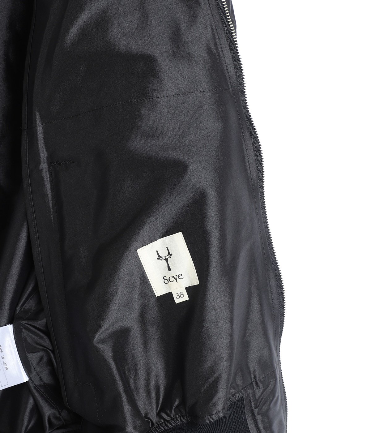 Silk さま専用 Silk Nylon Parachute Cloth Bomber Jacket | Scye(サイ ベーシックス