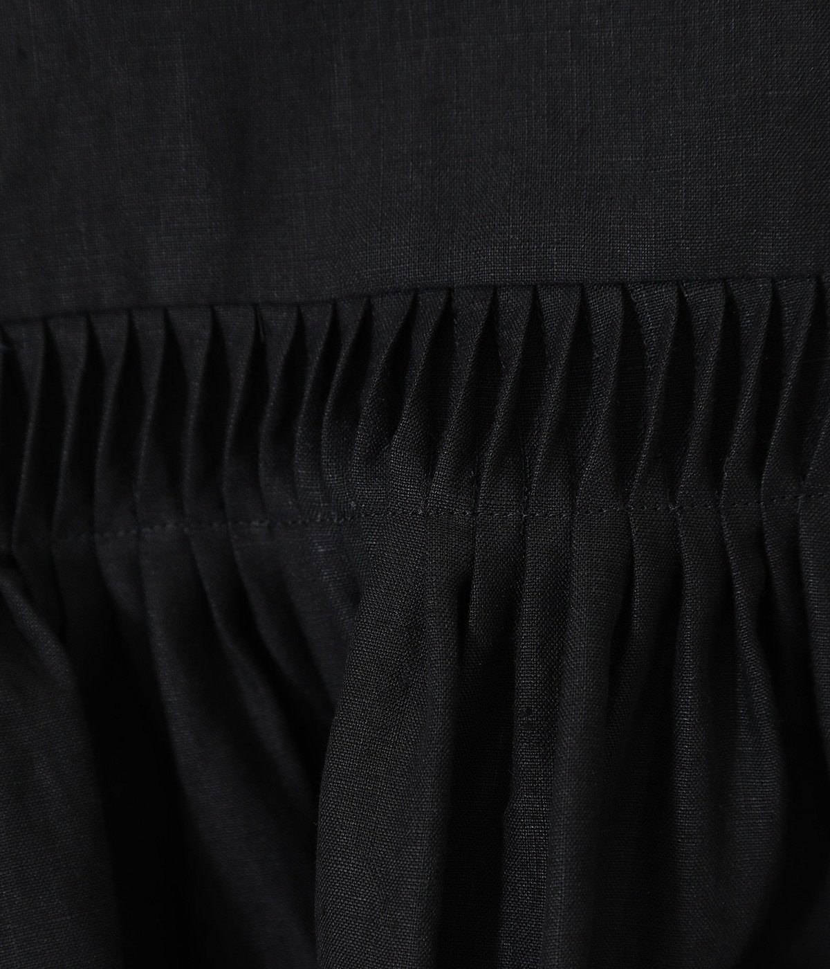 レディース】Linen Tucked Sleeveless Shirt | Scye(サイ ベーシックス 