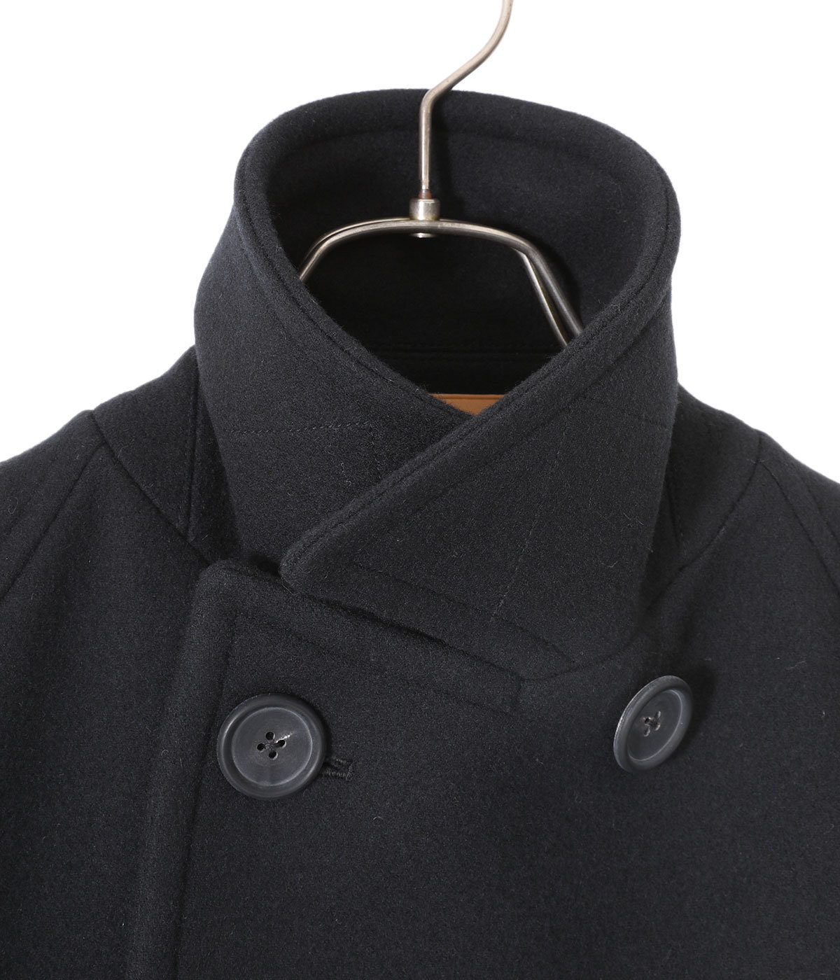 【レディース】Super140 Wool Melton D.B Overcoat