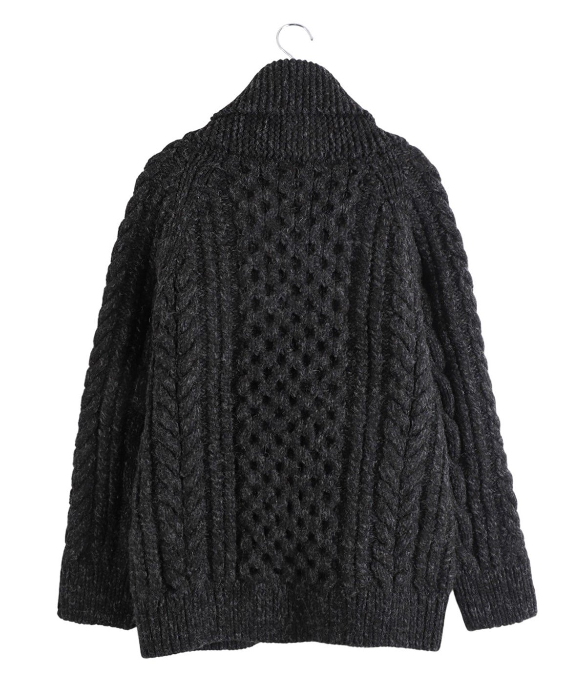 aran cowichan sweater - Jamieson's Shetland wool HAND KNITTING