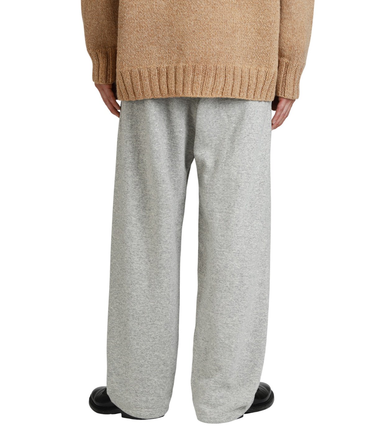 truck pants - Wool French terry - | Slopeslow(スロープスロウ
