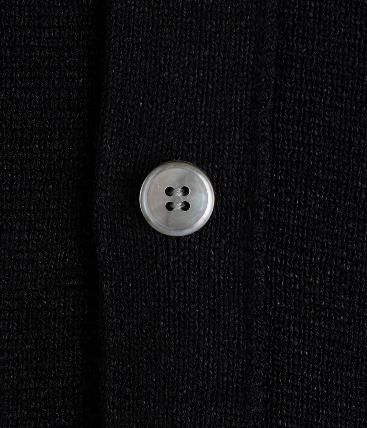 polo sweater - Paper/High twisted wool Half milano rib 