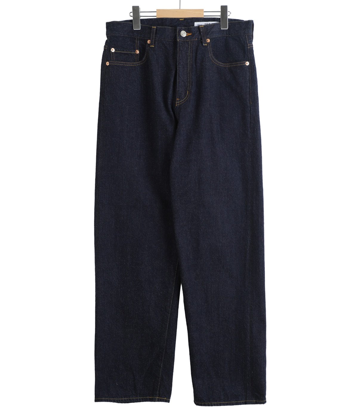13-13W デニム ワイドストレート -INDIGO- | YAECA(ヤエカ) / パンツ