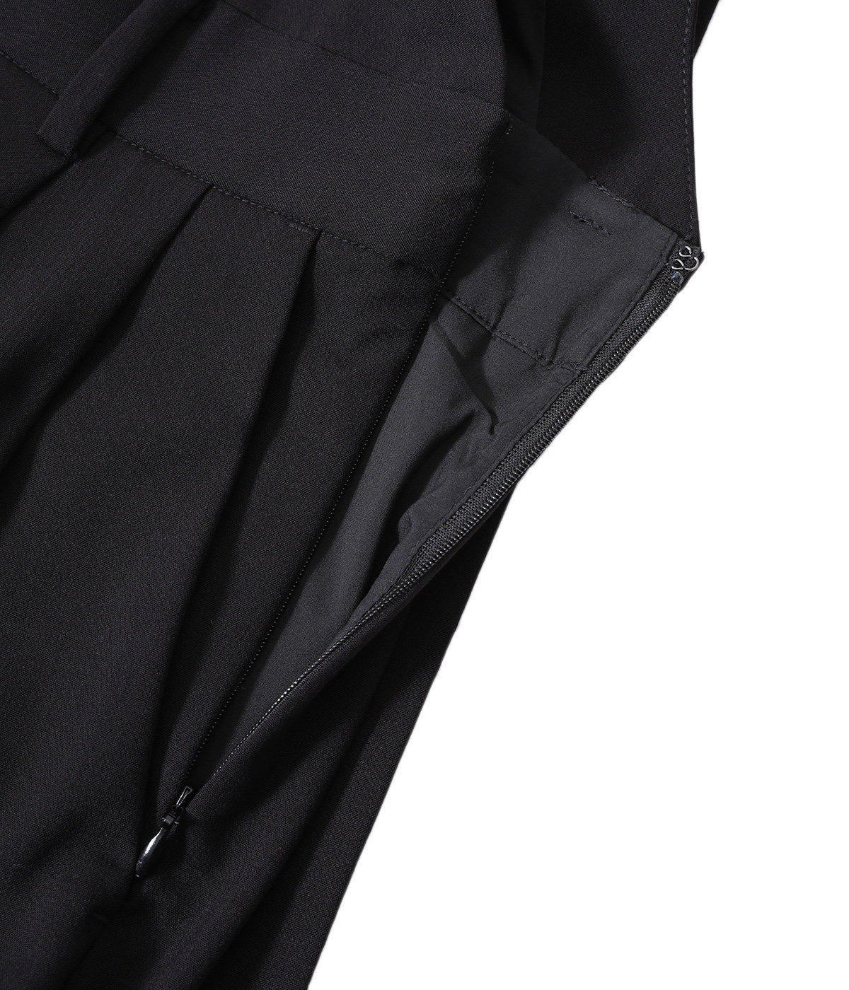 レディース】BACK RIBBON SUSPENDER SALOPETTE | CLANE(クラネ