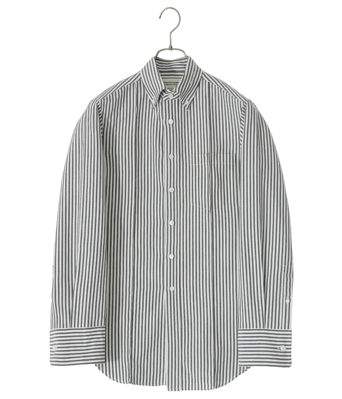 【レディース】cotton ox stripe emb tight shirt | beautiful people(ビューティフルピープル) /  トップス 長袖シャツ (レディース)の通販 - ARKnets(アークネッツ) 公式通販 【正規取扱店】