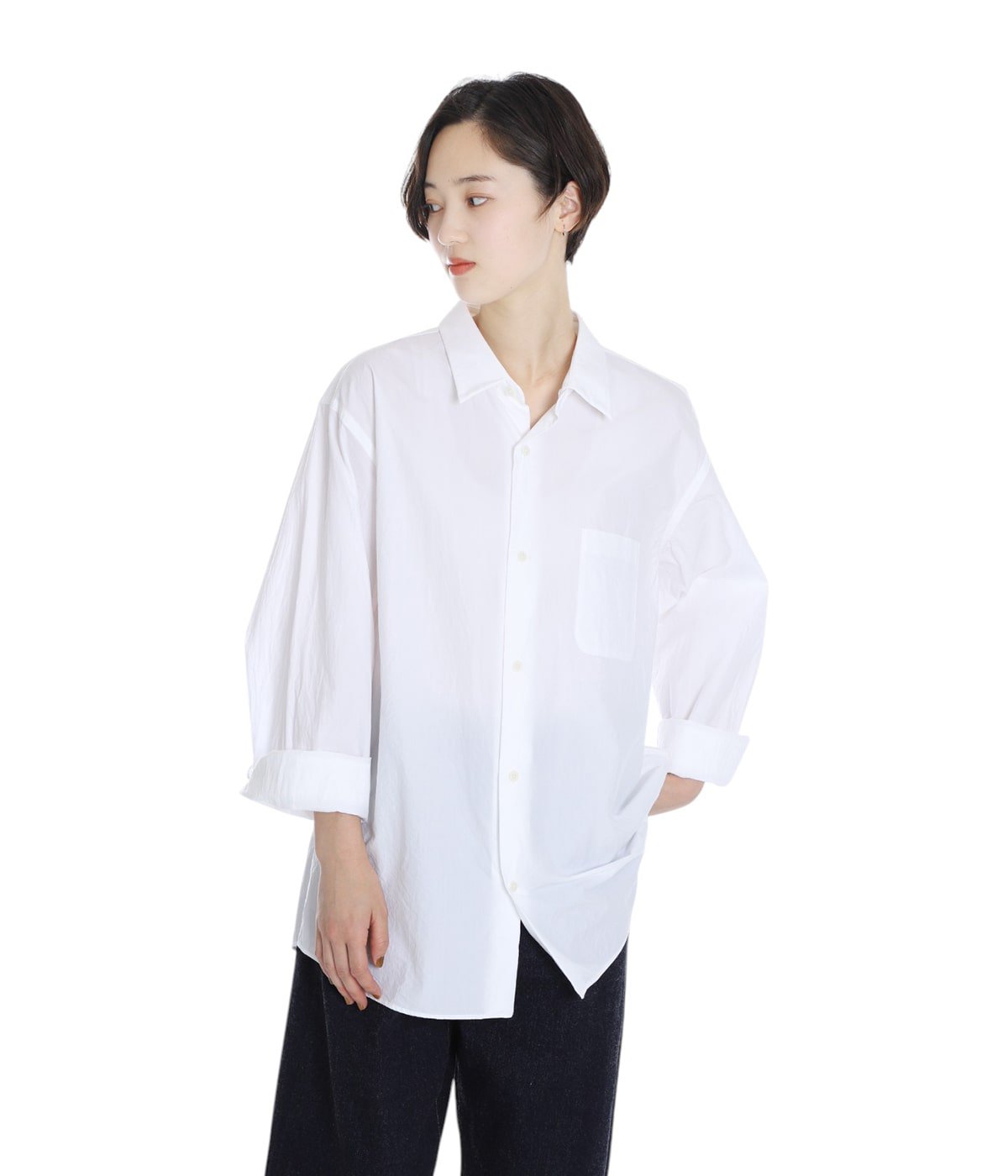 model（166cm） 着用サイズ：S