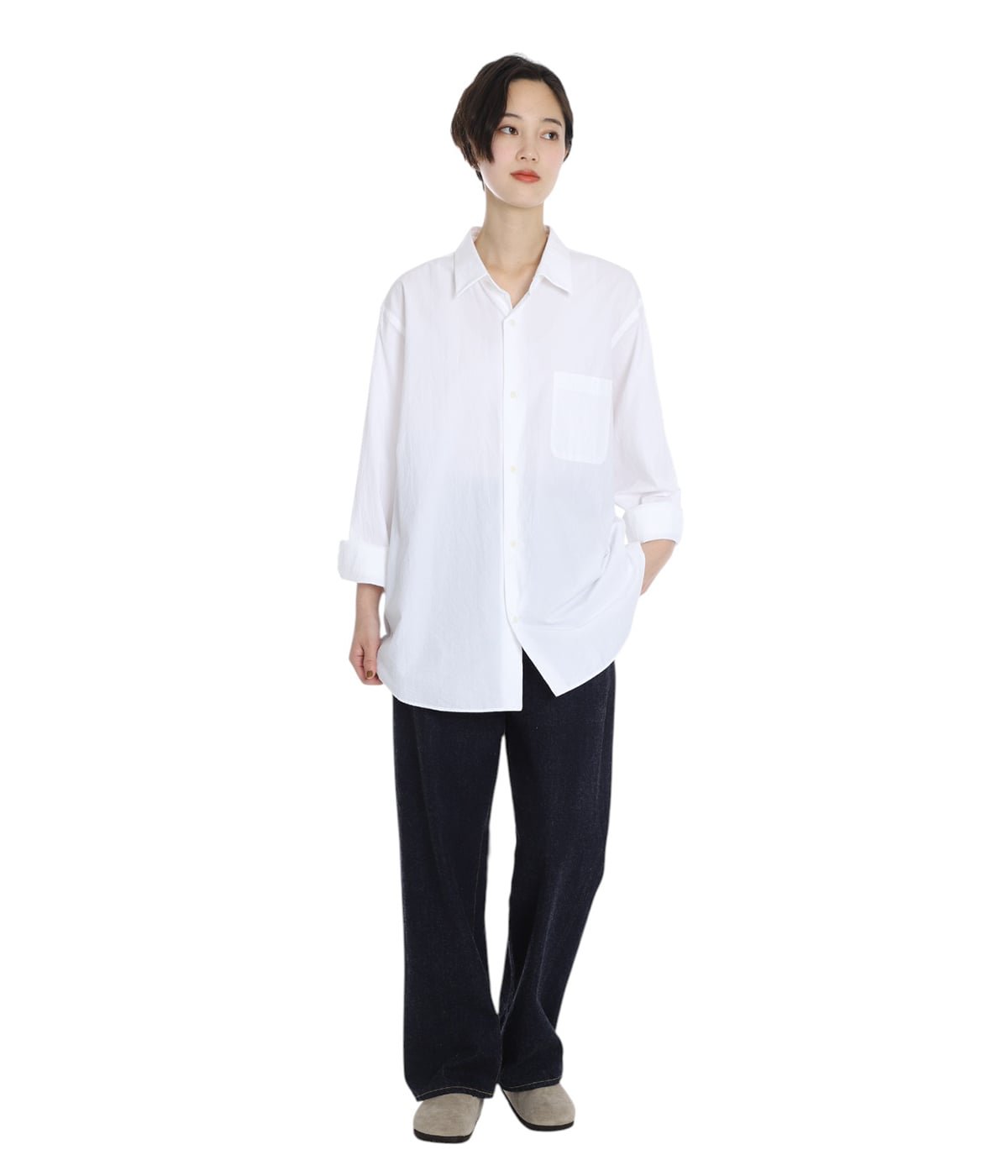 model（166cm） 着用サイズ：S