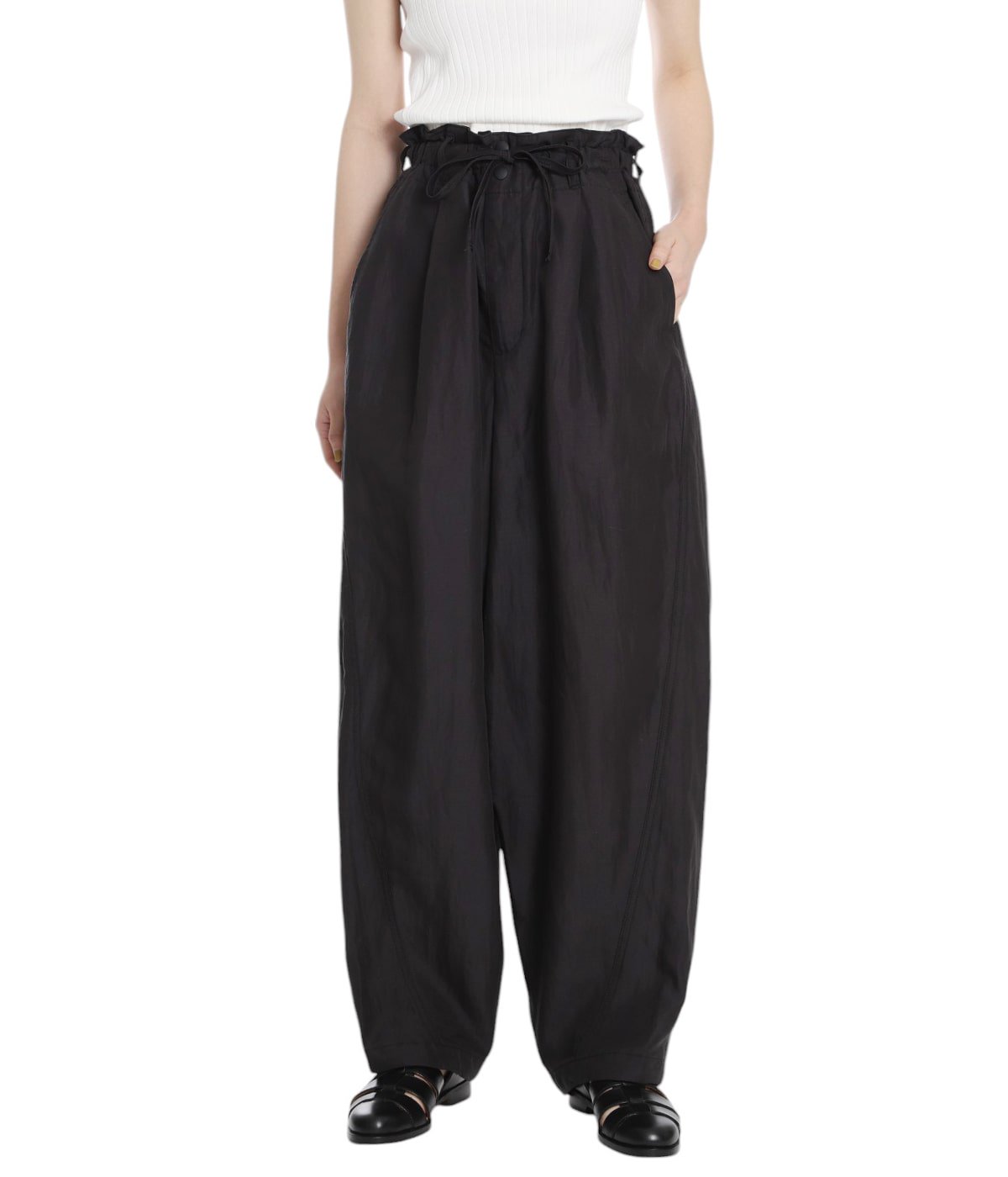 model（166cm） 着用サイズ：36