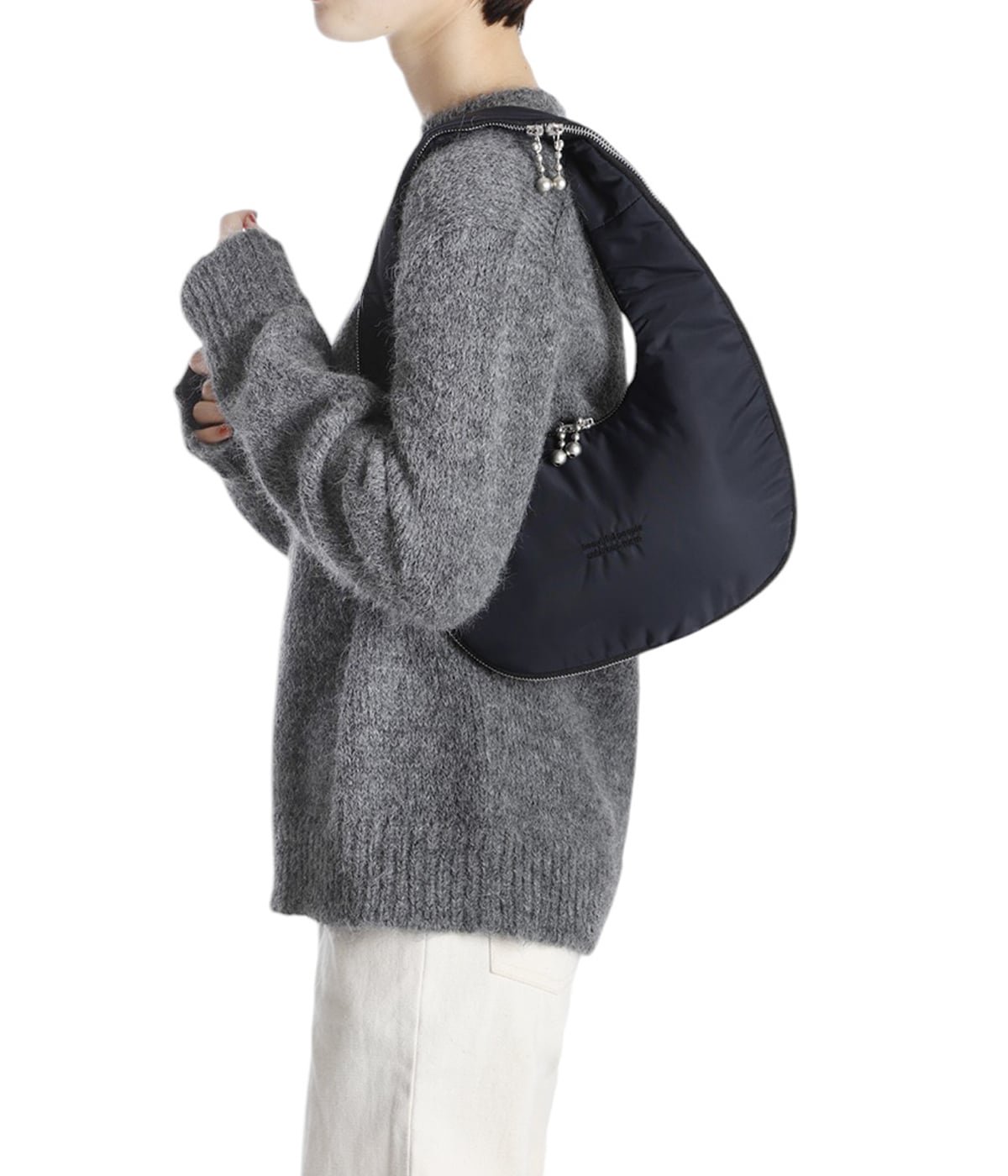 レディース】mebious bag in nylon twill S | beautiful people