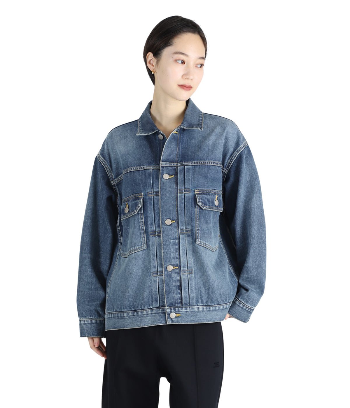 レディース】selvedgedenim square big blouson vintage | beautiful