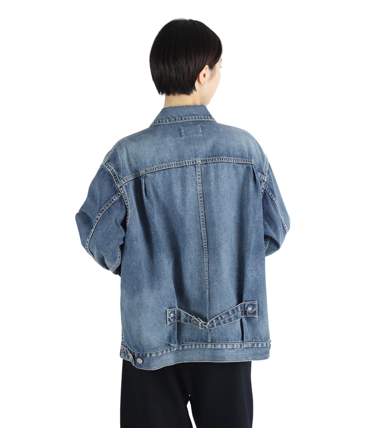 レディース】selvedgedenim square big blouson vintage | beautiful