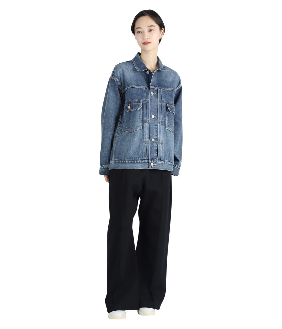 レディース】selvedgedenim square big blouson vintage | beautiful