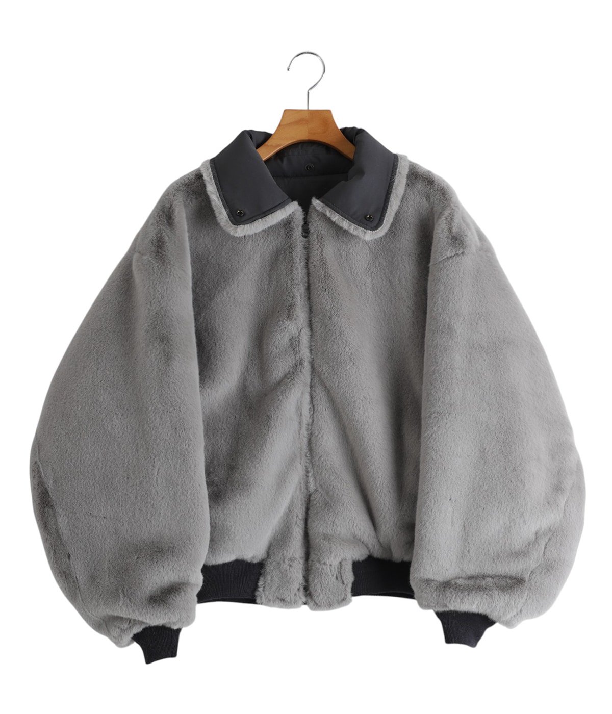 レディース】double-end fur× taffeta B-15 blouson | beautiful レディース】double-end fur× taffeta B-15 blouson | beautiful