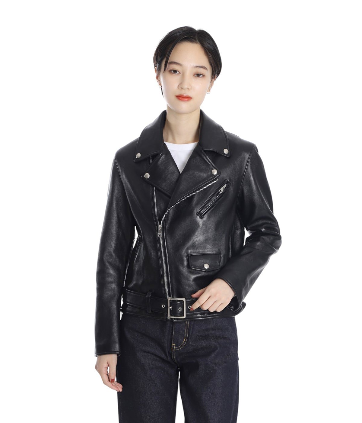 ジャケット・アウター FUUDOBRAIN Vintage leather riders jacket vintage leather riders jacket | beautiful people(ビューティフル