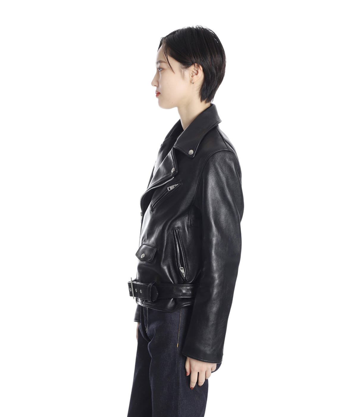 ジャケット・アウター FUUDOBRAIN Vintage leather riders jacket beautiful people(ビューティフルピープル) vintage leather riders