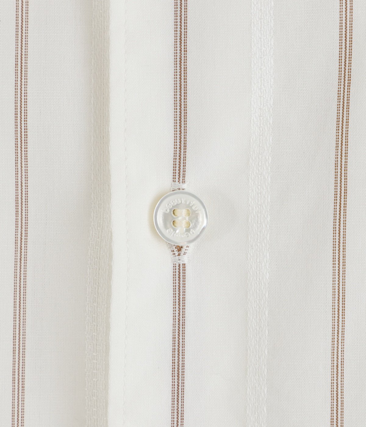 beautiful people / ビューティフルピープル ： [レディース]double-front cotton silk JQstripe shirt ： 1545106009[ANN] 楽天市場】beautiful people : [レディース]double-front cotton