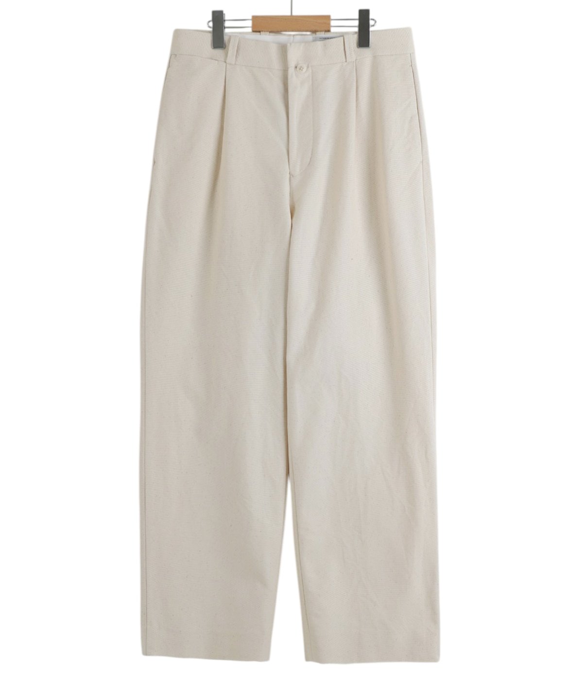チノクロスパンツ タックストレート - 15635 - | YAECA(ヤエカ