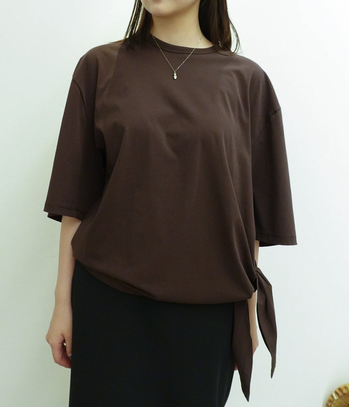 model（157cm） 着用サイズ：38