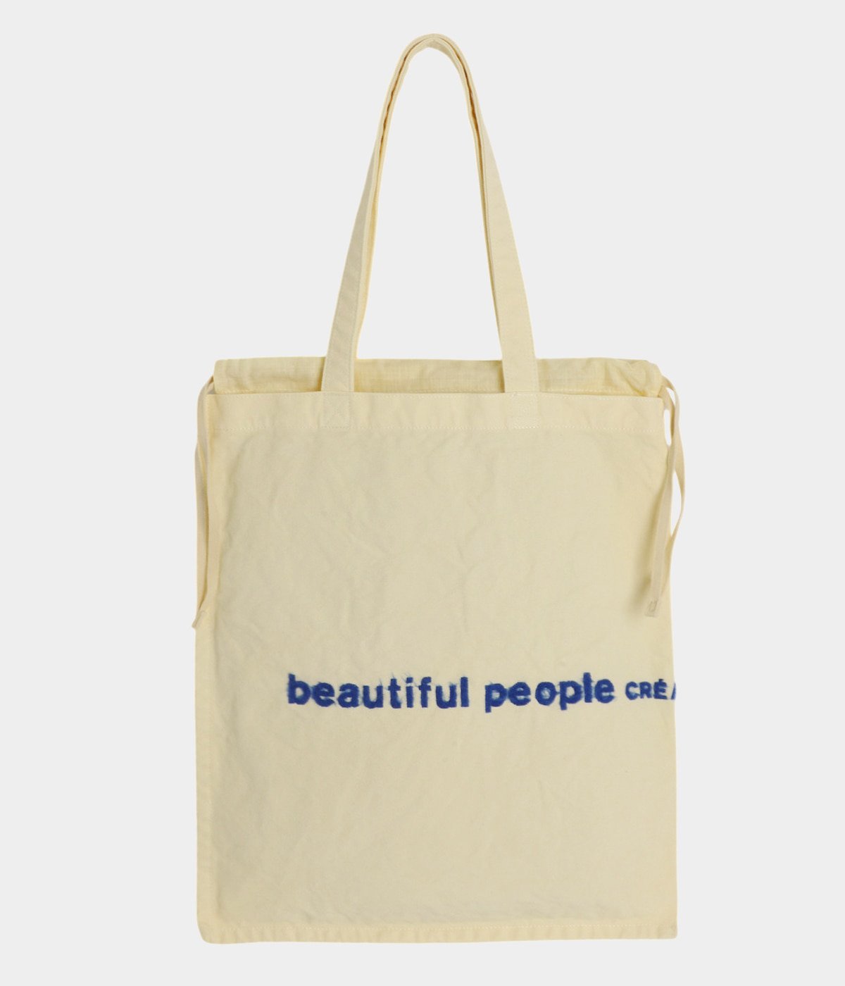 レディース】brushed logo gathering bag | beautiful people