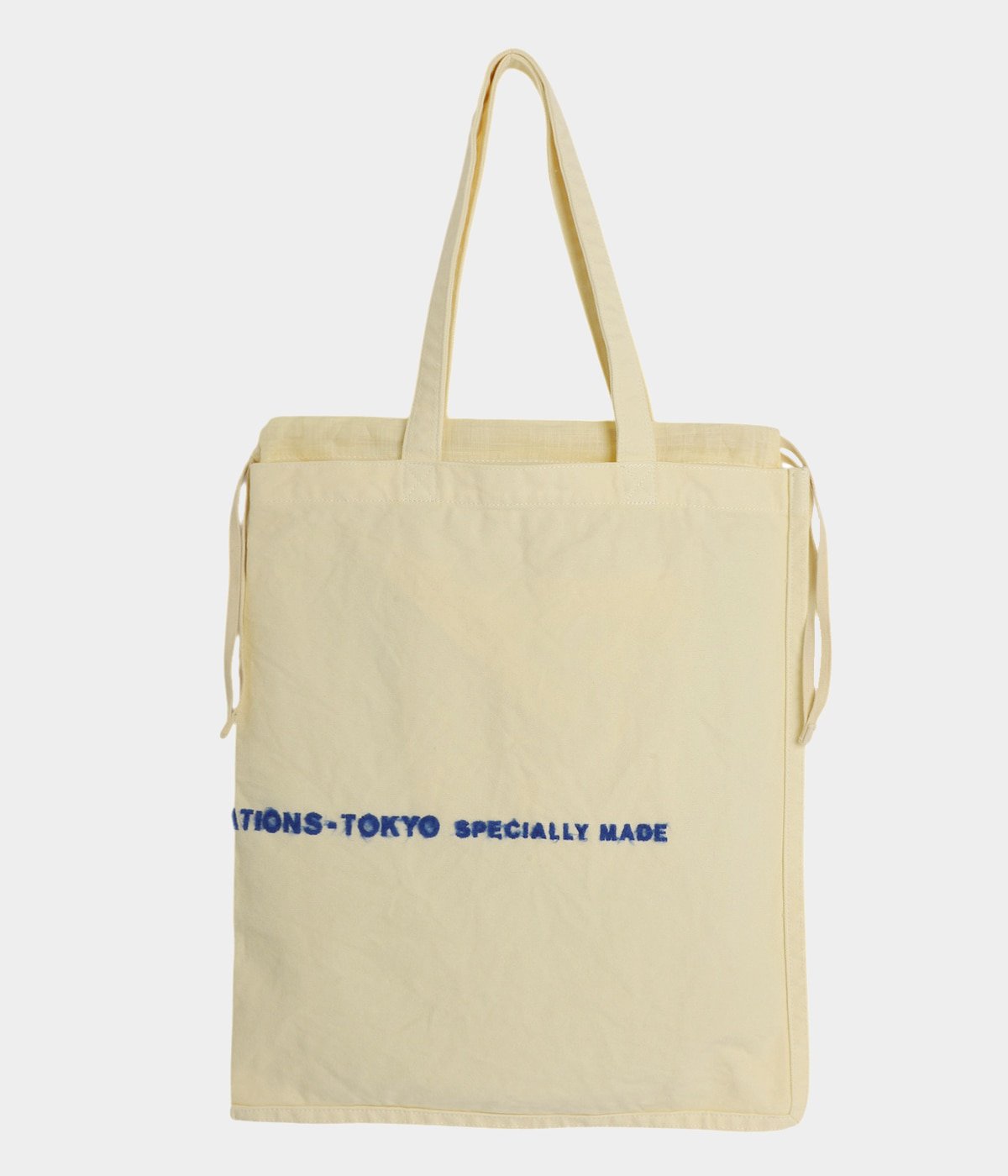 レディース】brushed logo gathering bag | beautiful people 