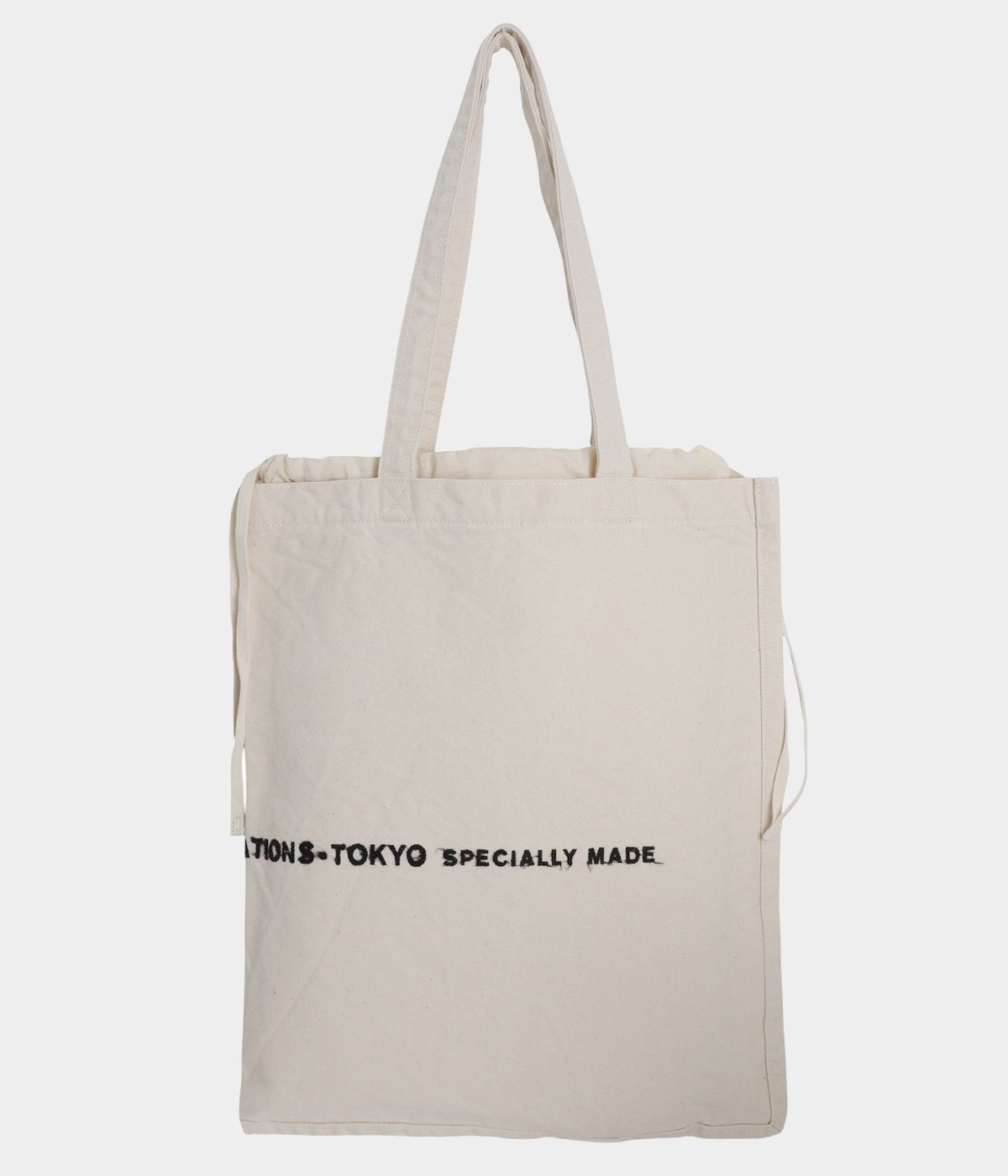 レディース】brushed logo gathering bag | beautiful people