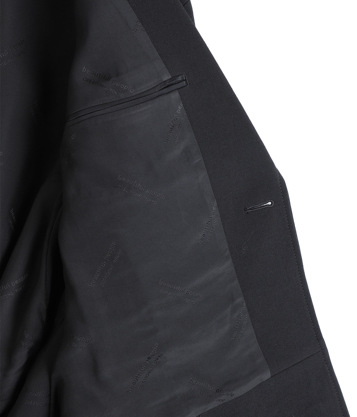 レディース】double-end wool double cloth tailored jacket