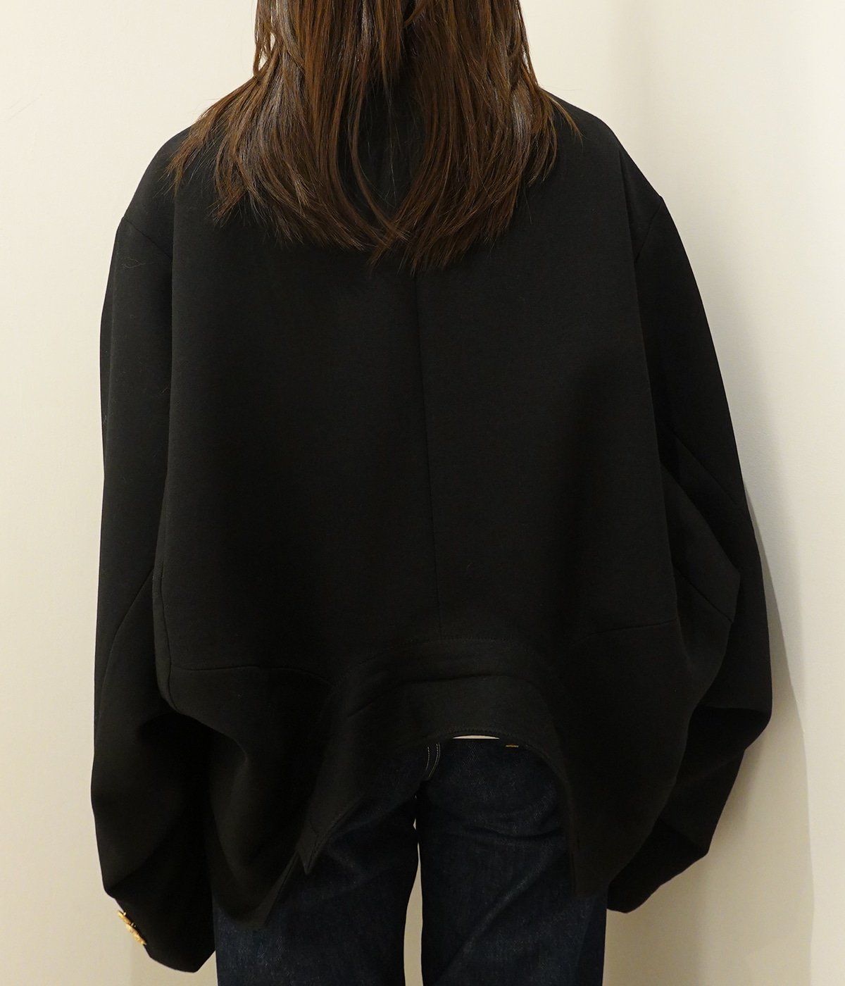 予約】【レディース】double-end wool double cloth tailored jacket