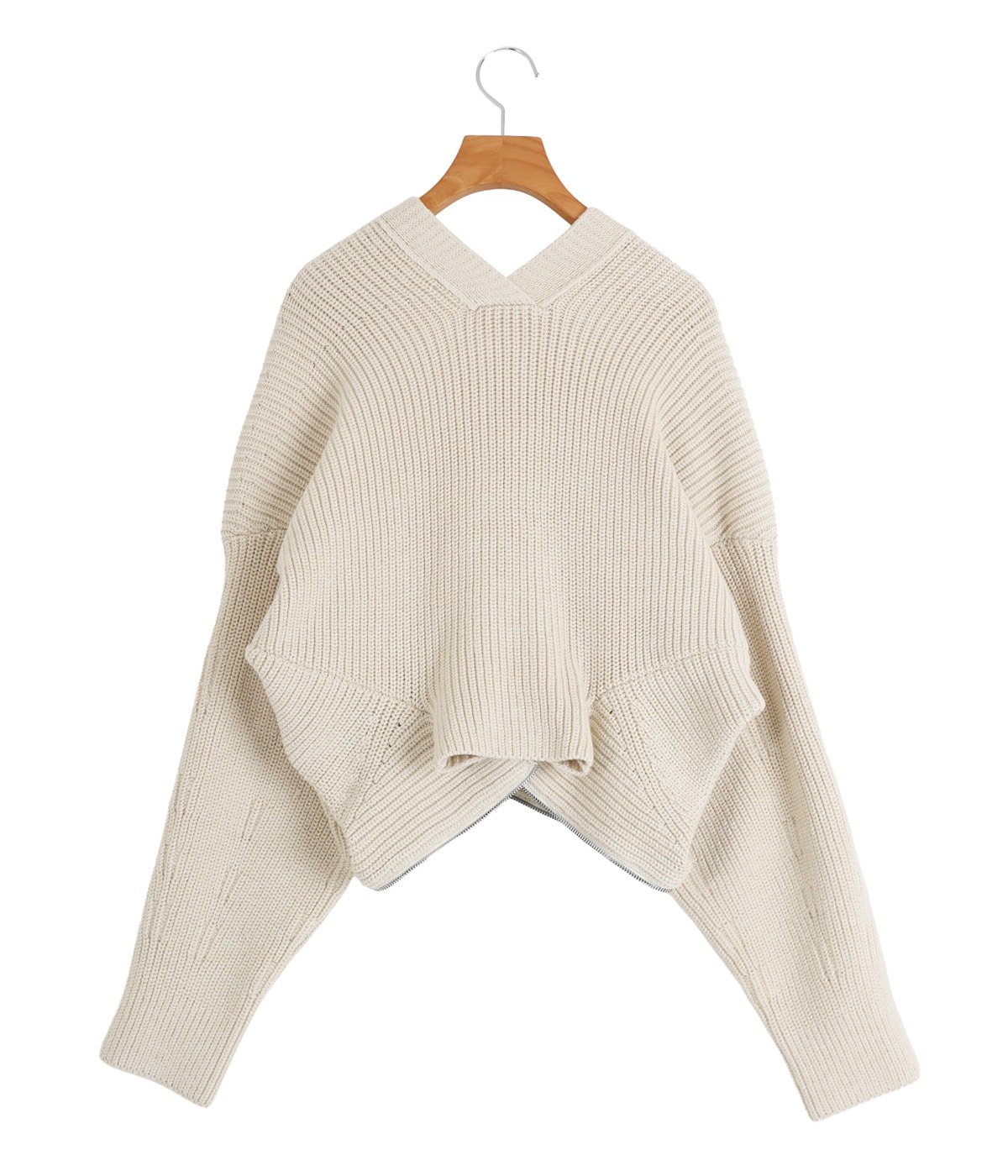 レディース】double-end fluffed cotton cardigan | beautiful people