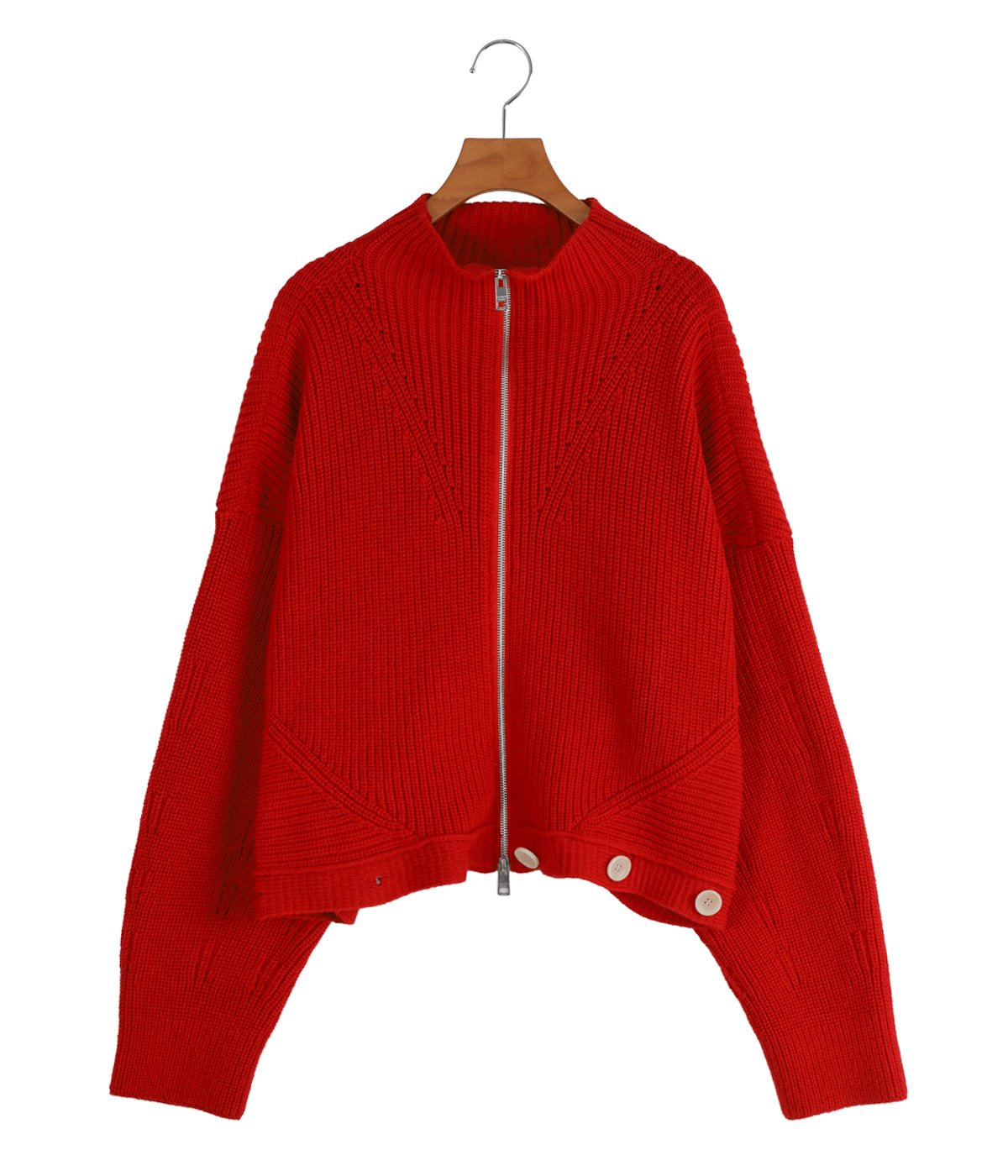予約】【レディース】double-end fluffed cotton cardigan | beautiful