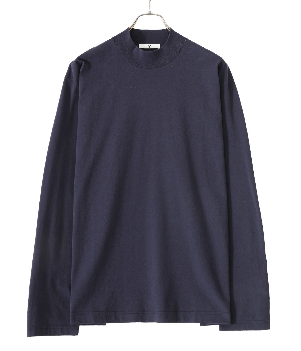 ORGANIC COTTON JERSEY MOCK NECK L/S T | Y(ワイ) / トップス