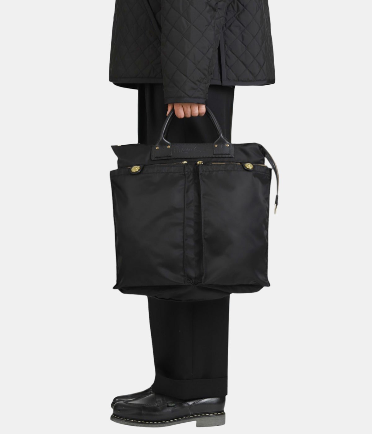 クロちゃん フェリージ　ヘルメットバック　ブラック　トートバック クロちゃん様専用 フェリージ ヘルメットバック ブラック トート