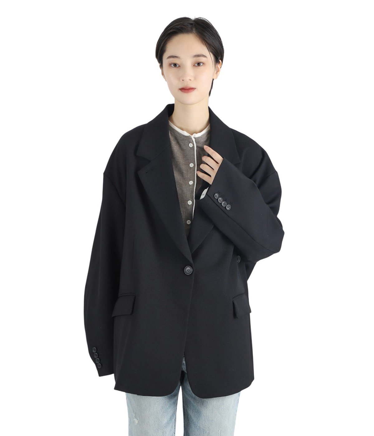 CLANE OVER TAILORED JACKET サイズ1 CLANE OVER TAILORED JACKET｜Yahoo!フリマ（旧PayPayフリマ）