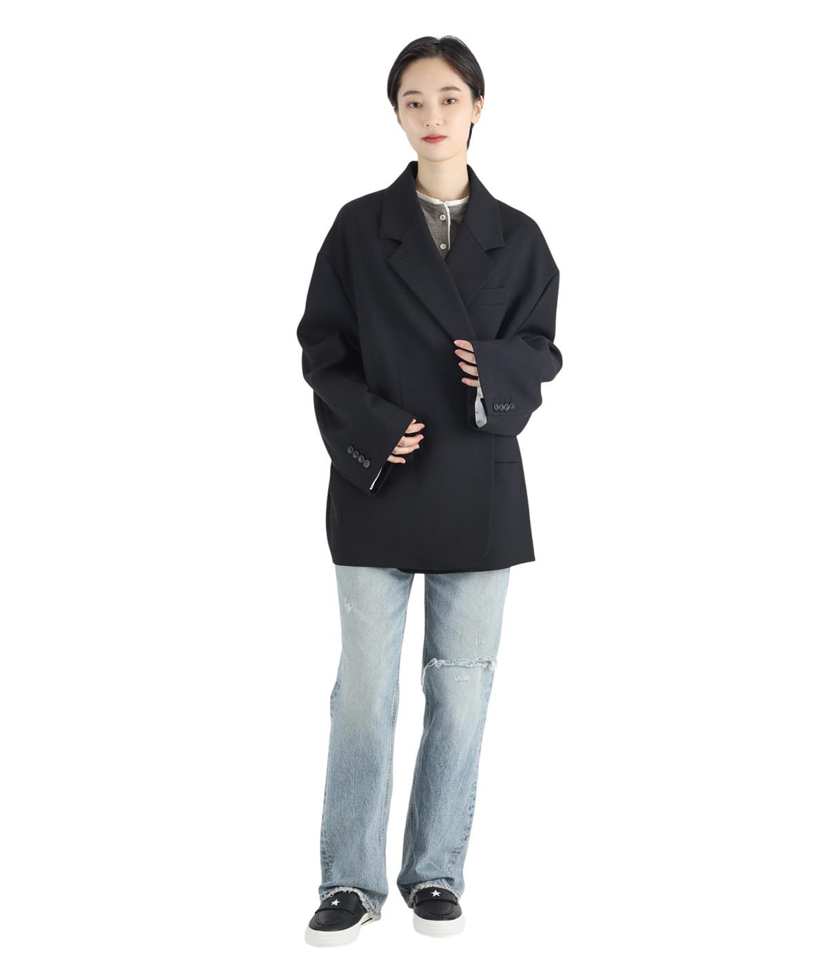 レディース】2WAY TAILORED OVER JACKET | CLANE(クラネ) / アウター