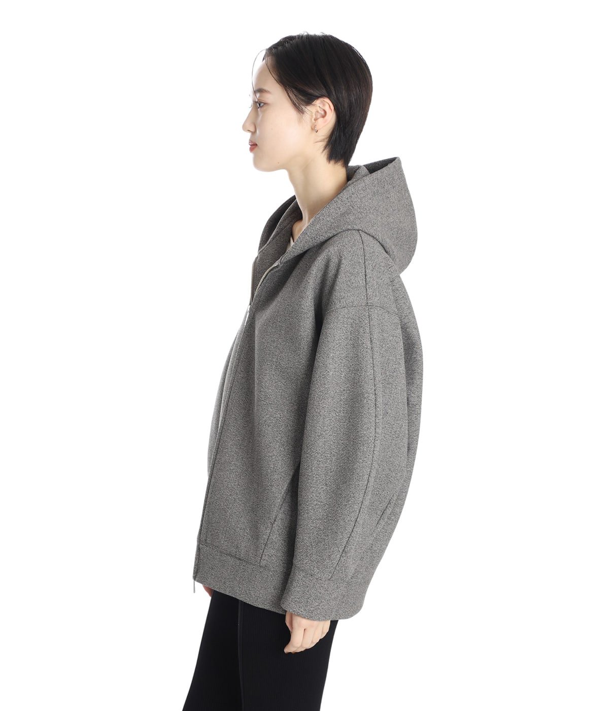 レディース】CONSTRUCTIVE BONDING HOODIE | CLANE(クラネ) / アウター