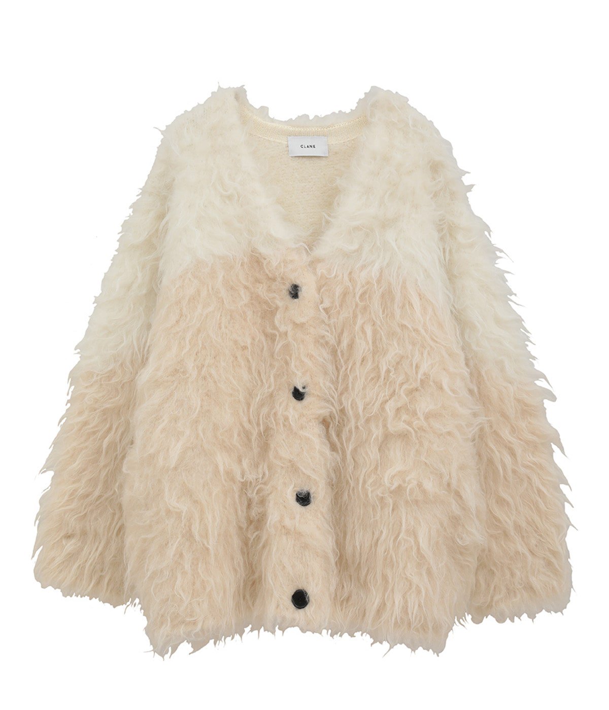 CLANE カーディガン 「CLANE/クラネ」COLOR MOHAIR SHAGGY