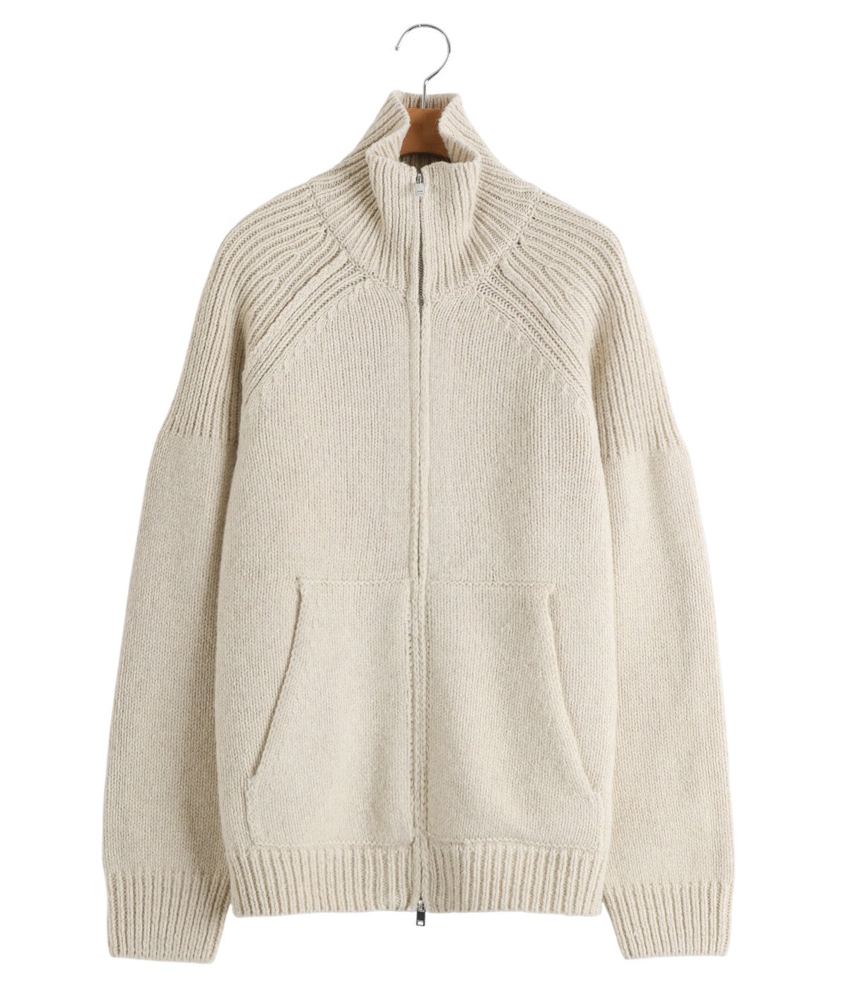 レディース】POCKET ZIP KNIT TOPS | CLANE(クラネ) / トップス ニット