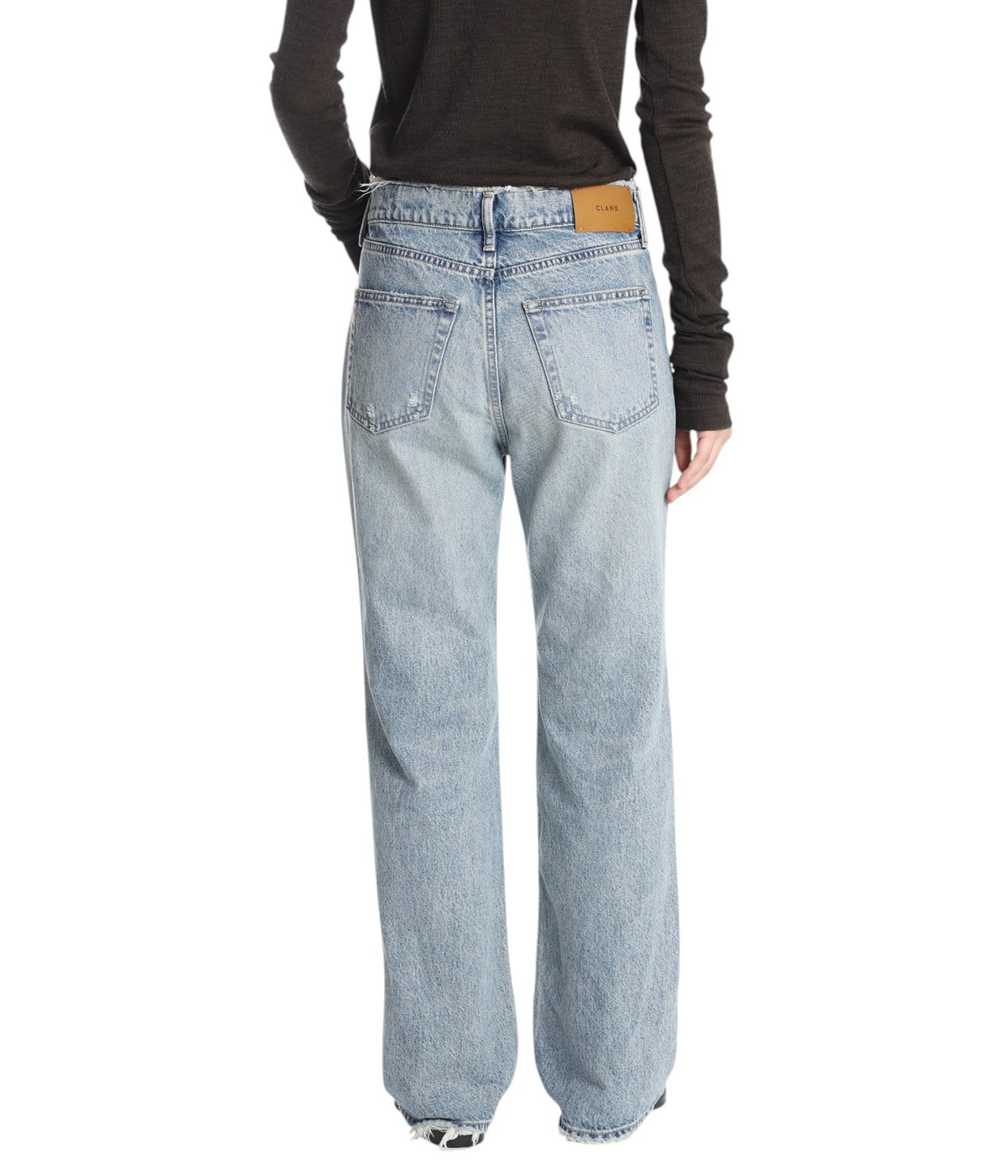 レディース】CRASH DENIM PANTS | CLANE(クラネ) / パンツ デニム