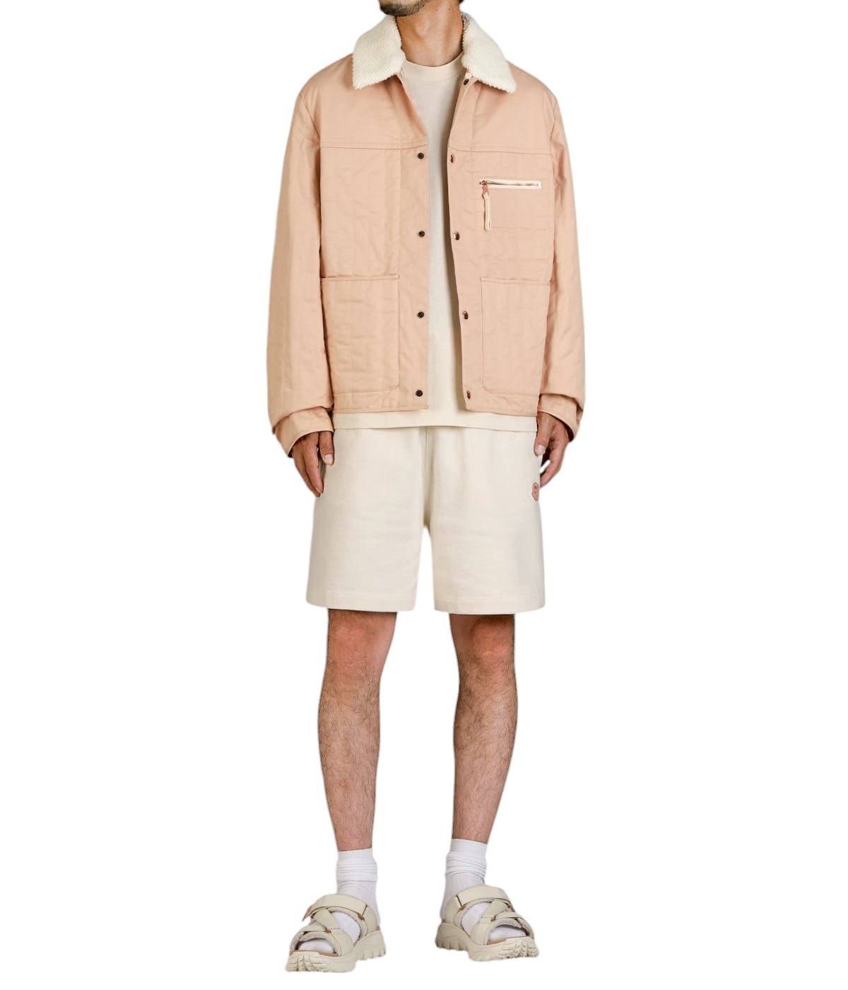 KISHUS PADDED SHIRT JACKET | MONCLER X GILGA FARM BY DONALD