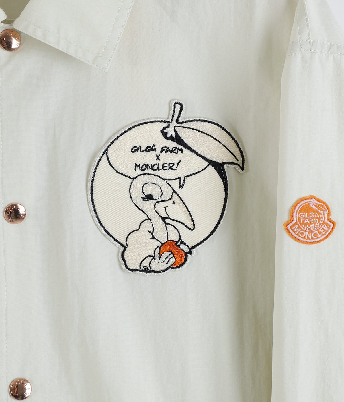 SATSUMA SHIRT JACKET | MONCLER X GILGA FARM BY DONALD GLOVER