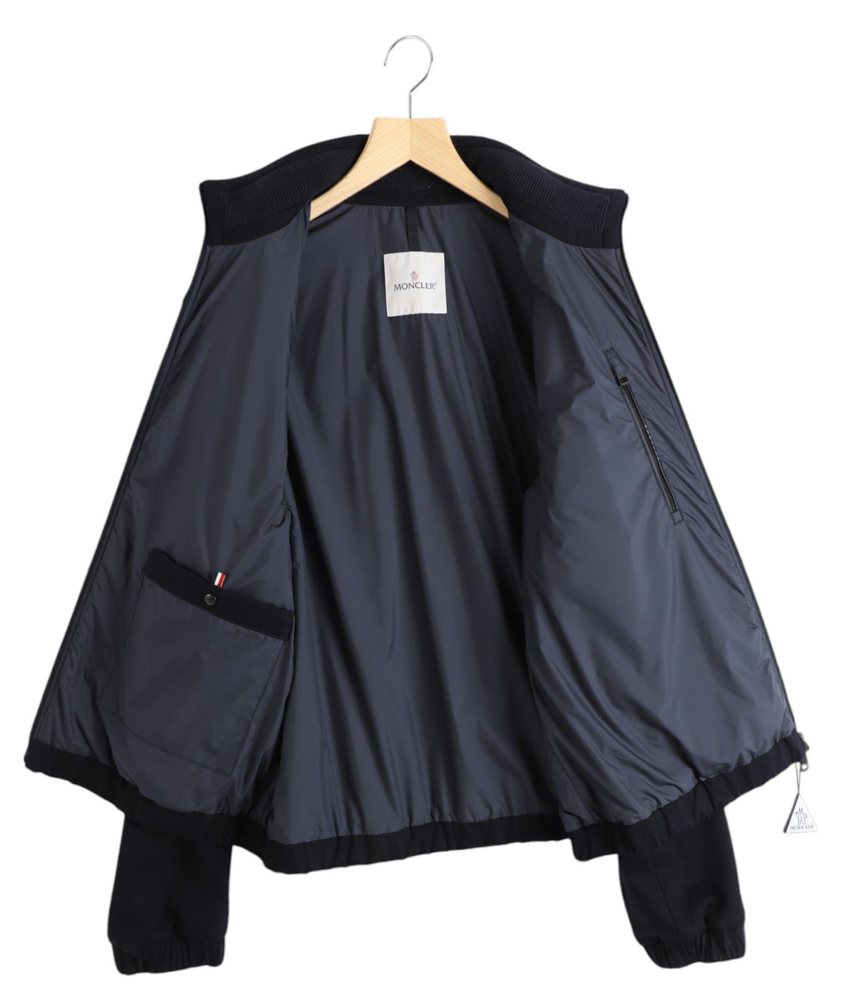 MONCLER 2025/26秋冬新作 レザーロゴ付きジャケット SIMORRE SIMORRE JACKET -シモール- | MONCLER(モンクレール) / アウター