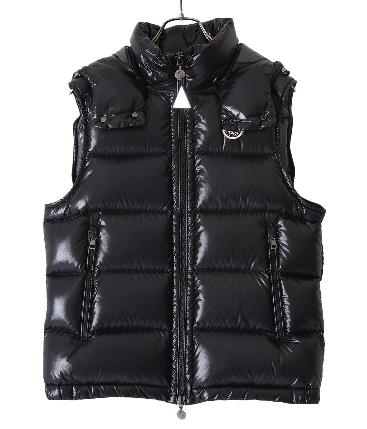 MONCLER - モンクレール taleve ブラック 3 肩レザー monclerの+