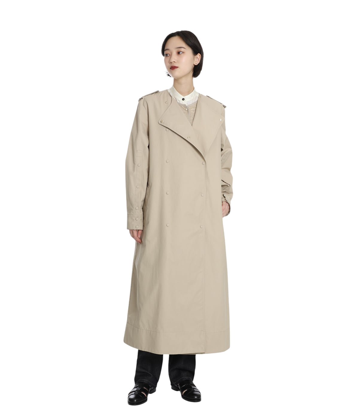 model（166cm） 着用サイズ：1