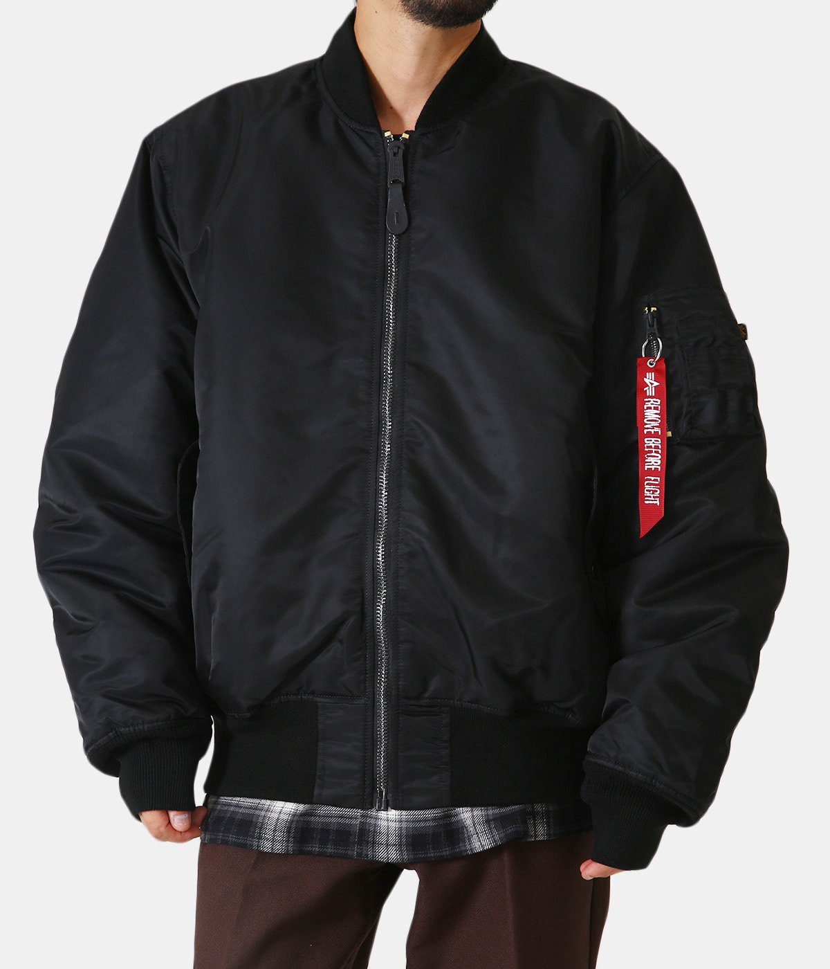 Ma 1 Tight Fit 3l Big Size Alpha アルファ アウター ブルゾン ジャンパー ミリタリージャケット メンズ の通販 Arknets アークネッツ 公式通販 正規取扱店