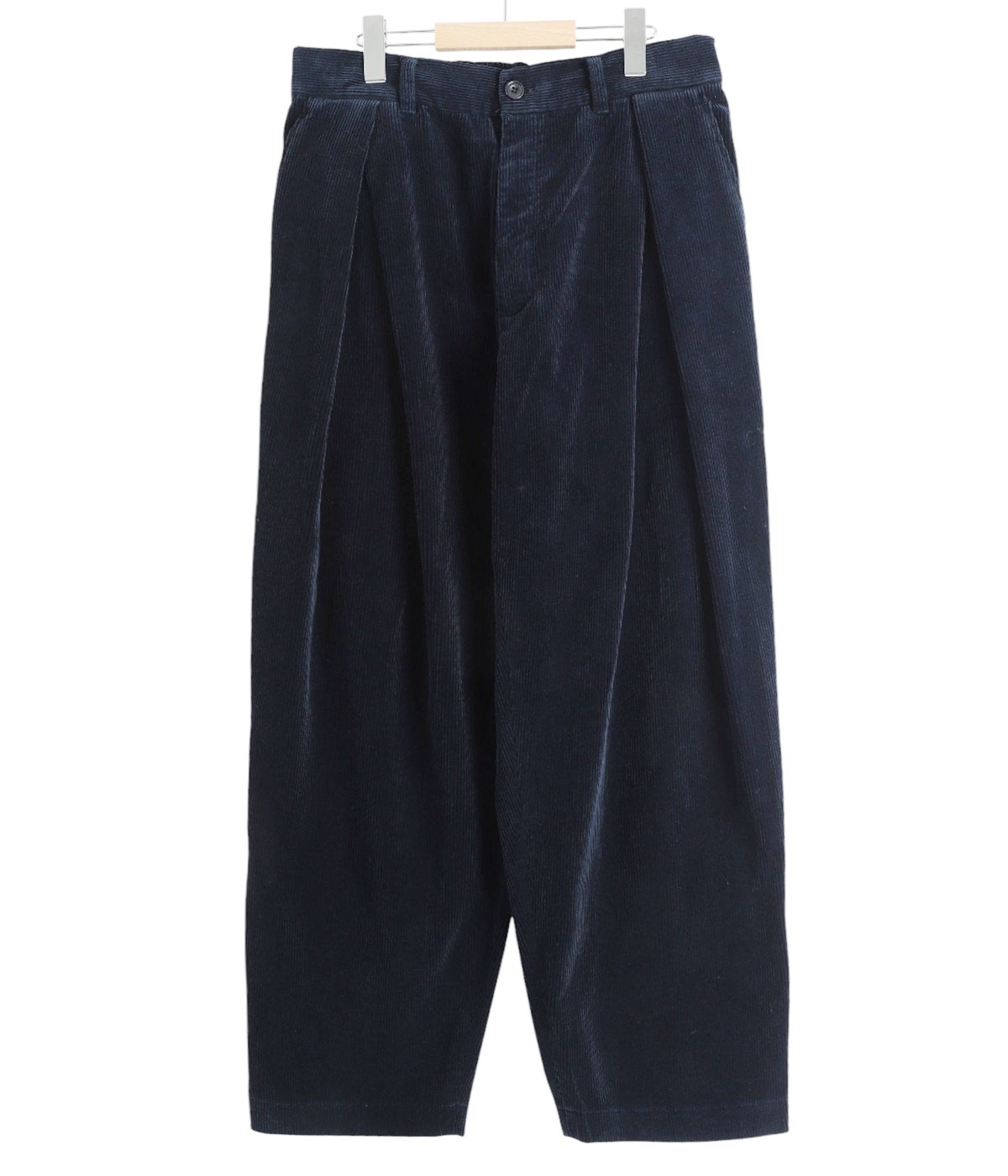E.TAUTZ CORDUROY TROUSERS コーデュロイパンツネイビー