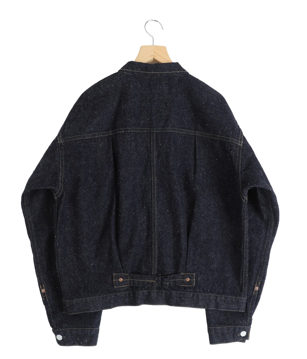 001 T-BACK DENIM JACKET ONE-WASHED | New Manual(ニューマニュアル